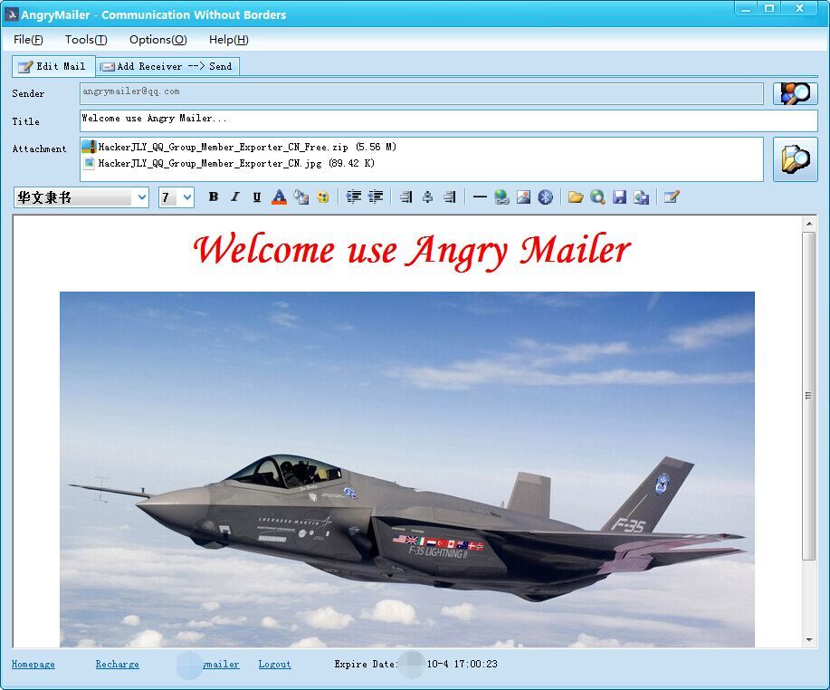 Windows 7 AngryMailer 1.0.5.9 full